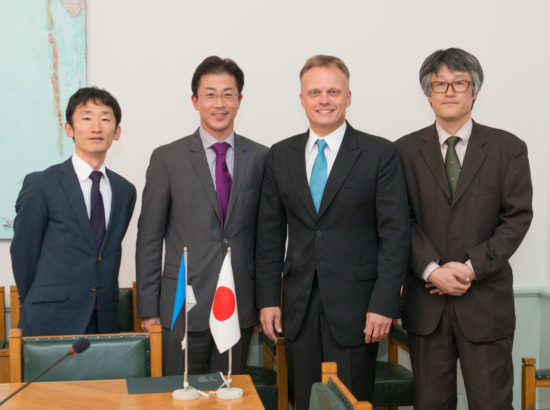 Kohtumine Jaapani välisministeeriumi delegatsiooniga